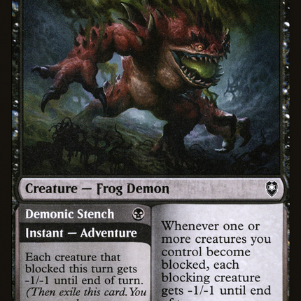 Hezrou // Demonic Stench [Commander Legends: Battle for Baldur's Gate]