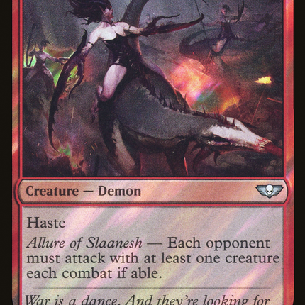 Seeker of Slaanesh [Warhammer 40,000 Commander] Surge Foil