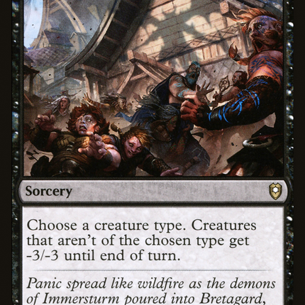 Crippling Fear [Commander Legends: Battle for Baldur's Gate]