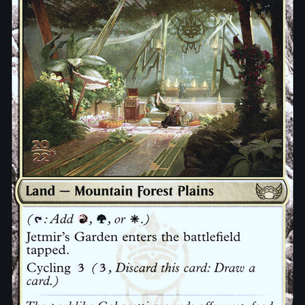 Jetmir's Garden [Streets of New Capenna Promos] Prerelease Foil