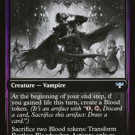 Restless Bloodseeker // Bloodsoaked Reveler [Innistrad: Double Feature]