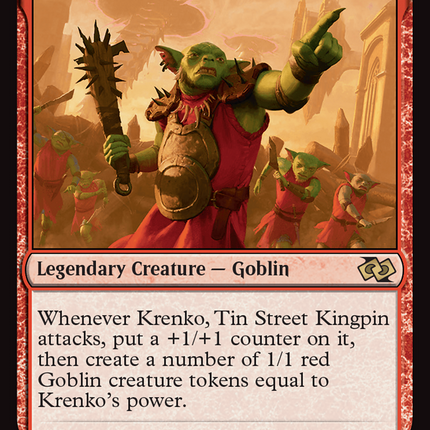 Krenko, Tin Street Kingpin [Foundations Jumpstart]