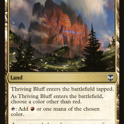 Thriving Bluff [New Capenna Commander]