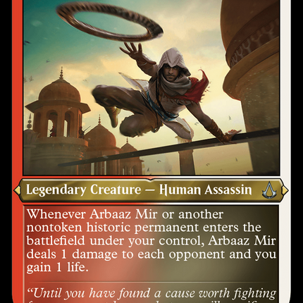 Arbaaz Mir [Assassin's Creed] Etched Foil