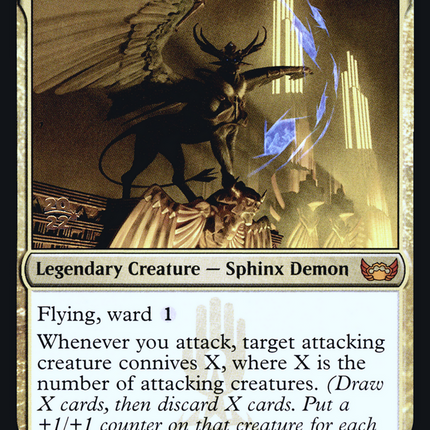 Raffine, Scheming Seer [Streets of New Capenna Promos] Prerelease Foil