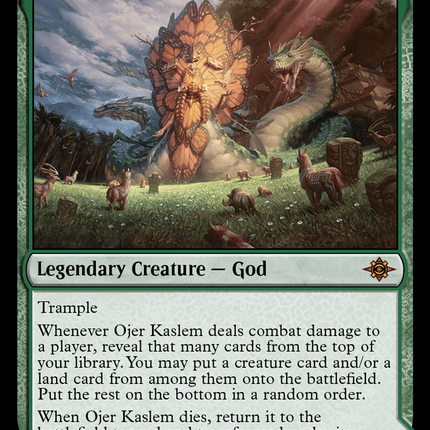 Ojer Kaslem, Deepest Growth // Temple of Cultivation [The Lost Caverns of Ixalan]