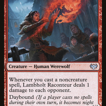 Lambholt Raconteur // Lambholt Ravager [Innistrad: Crimson Vow]