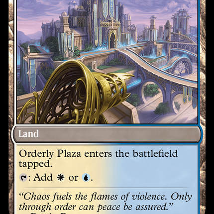 Suppression Ray // Orderly Plaza [Modern Horizons 3]