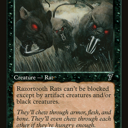 Razortooth Rats [Seventh Edition]