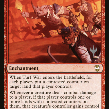 Turf War [New Capenna Commander Promos] Foil