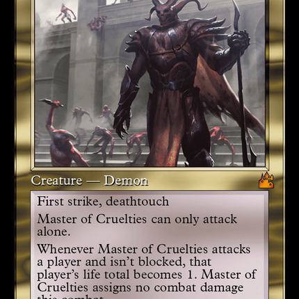 Master of Cruelties (Retro) [Ravnica Remastered]