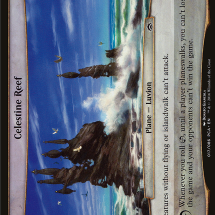 Celestine Reef [Planechase Anthology Planes]