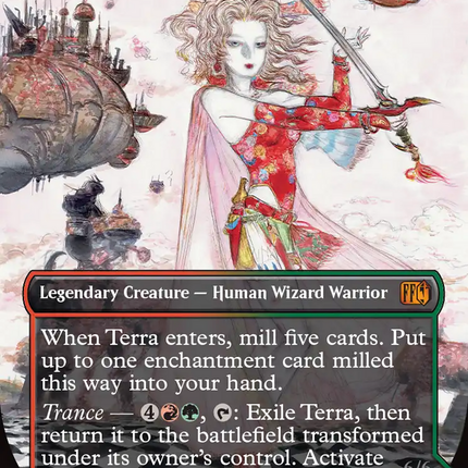 Terra, Magical Adept // Esper Terra (Borderless) [FINAL FANTASY] Foil