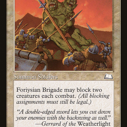 Foriysian Brigade [Weatherlight]