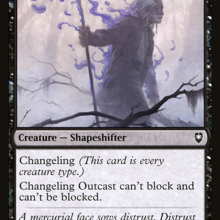 Changeling Outcast [Commander Legends: Battle for Baldur's Gate]