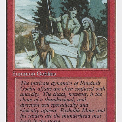 Mons's Goblin Raiders [Unlimited Edition]