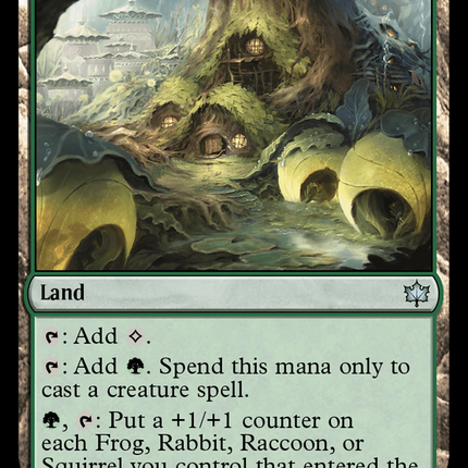 Oakhollow Village [Bloomburrow] Foil