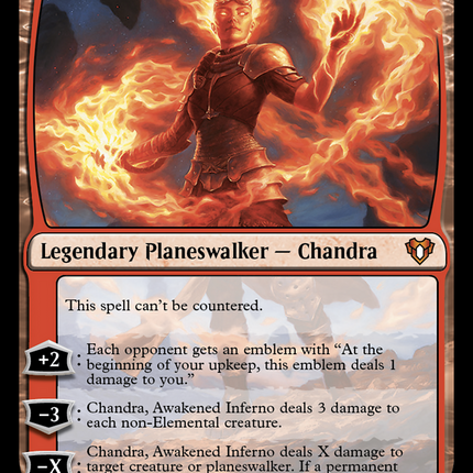 Chandra, Awakened Inferno [Commander Masters]