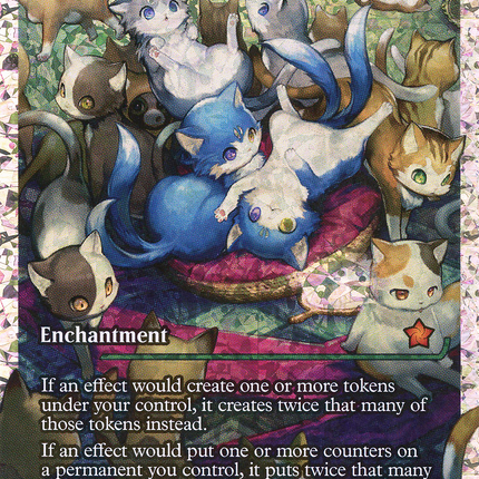Doubling Season (Showcase) [Foundations] Fractured Foil