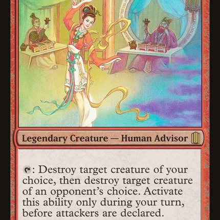 Diaochan, Artful Beauty [Commander's Arsenal] Foil