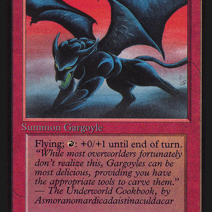 Granite Gargoyle [Intl. Collectors' Edition]