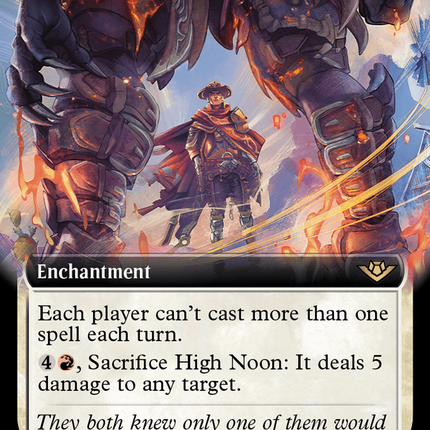 High Noon (Extended Art) [Outlaws of Thunder Junction] Foil