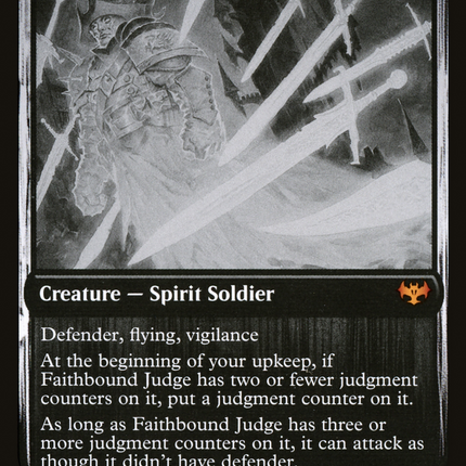 Faithbound Judge // Sinner's Judgment [Innistrad: Double Feature]