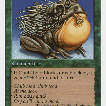 Chub Toad [Fifth Edition]
