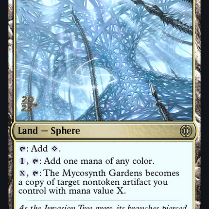 The Mycosynth Gardens [Phyrexia: All Will Be One Promos] Prerelease Foil
