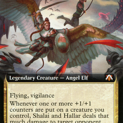 Shalai and Hallar (Extended Art) [March of the Machine Commander]