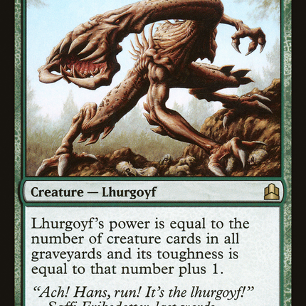 Lhurgoyf [Commander 2011]