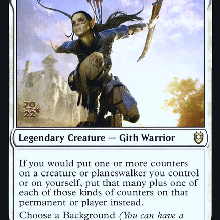 Lae'zel, Vlaakith's Champion [Battle for Baldur's Gate Promos] Prerelease Foil
