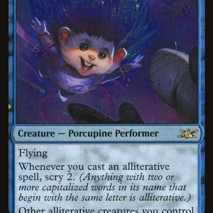 Treacherous Trapezist [Unfinity] Galaxy Foil