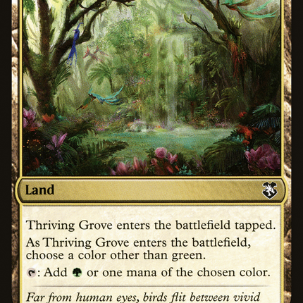 Thriving Grove [Forgotten Realms Commander]