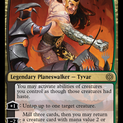 Tyvar, Jubilant Brawler [Phyrexia: All Will Be One Promos]