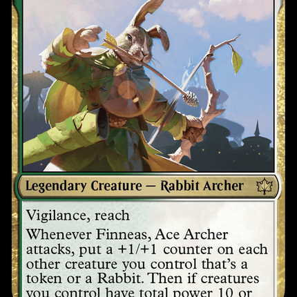 Finneas, Ace Archer [Bloomburrow] Foil