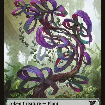 Plant [Neon Dynasty Commander Tokens]