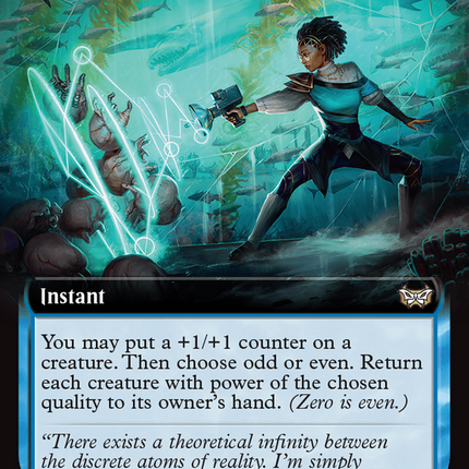 Zimone's Hypothesis [Duskmourn: House of Horror Commander] Foil