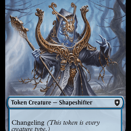 Shapeshifter [Bloomburrow Commander Tokens] Foil