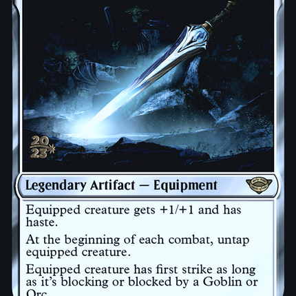 Sting, the Glinting Dagger [Tales of Middle-earth Promos] Prerelease Foil