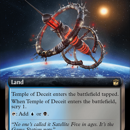 Temple of Deceit (Extended Art) [Doctor Who]