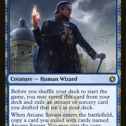 Arcane Savant (draft) [Conspiracy: Take the Crown]
