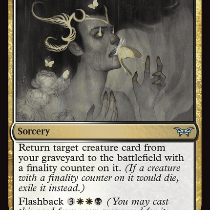 Rite of the Moth [Duskmourn: House of Horror] Foil