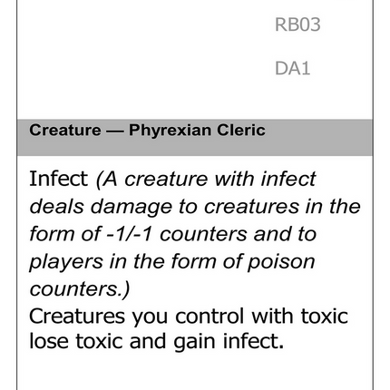 Old Way Phyrexian [Unknown Event]