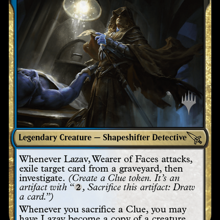 Lazav, Wearer of Faces [Murders at Karlov Manor Promos]