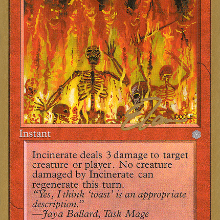 Incinerate [Pro Tour Collector Set]