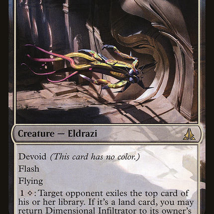 Dimensional Infiltrator (devoid) [Oath of the Gatewatch]