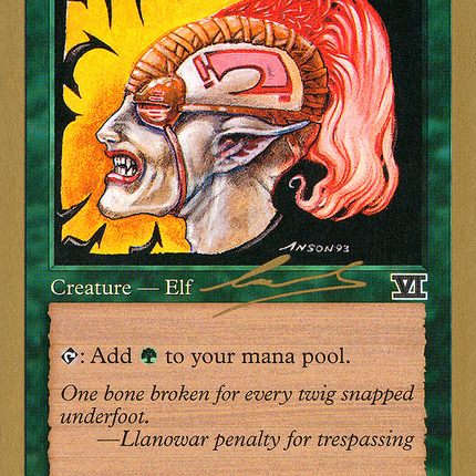 Llanowar Elves [World Championship Decks 2000]