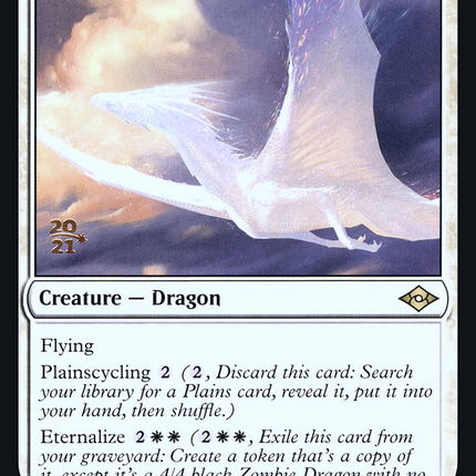 Timeless Dragon [Modern Horizons 2 Promos] Prerelease Foil