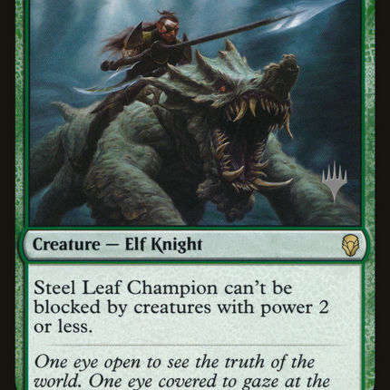 Steel Leaf Champion [Dominaria Promos]